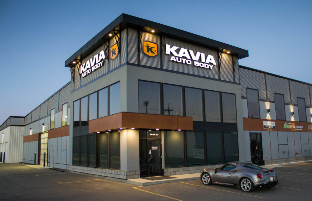 kavia autobody repair building